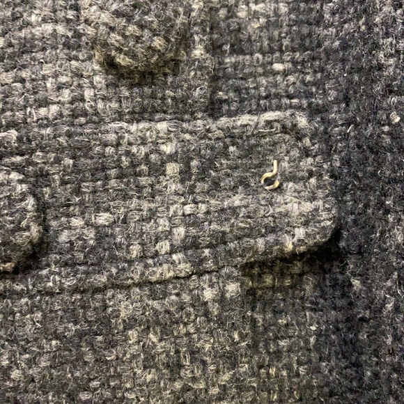 Tocca Charcoal Wool Blend Tailored Jacket - Picture 8 of 8